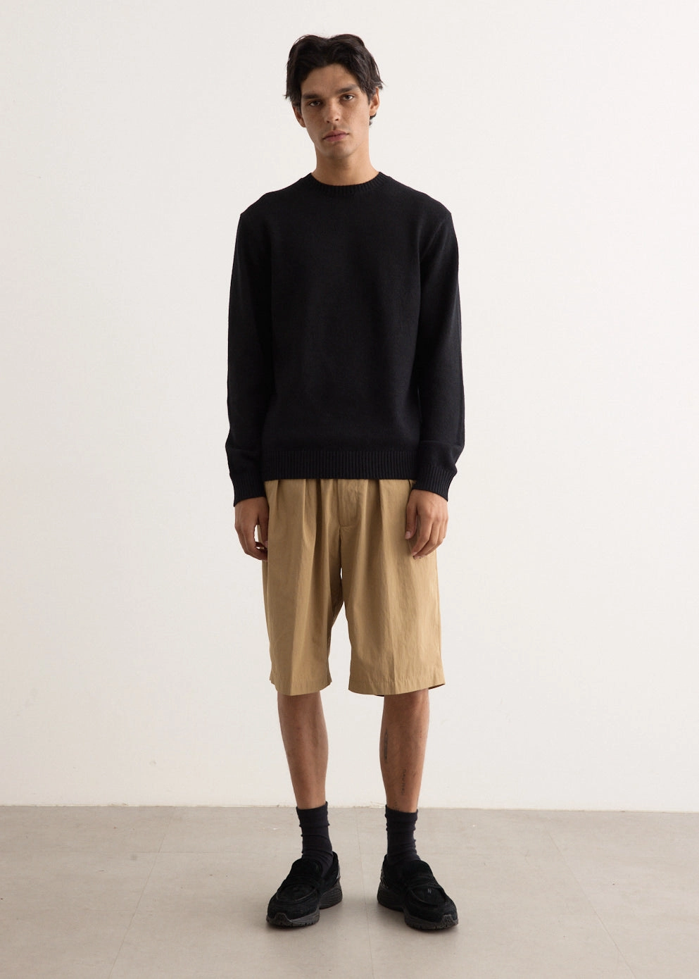 2 Pleats Relax Trousers