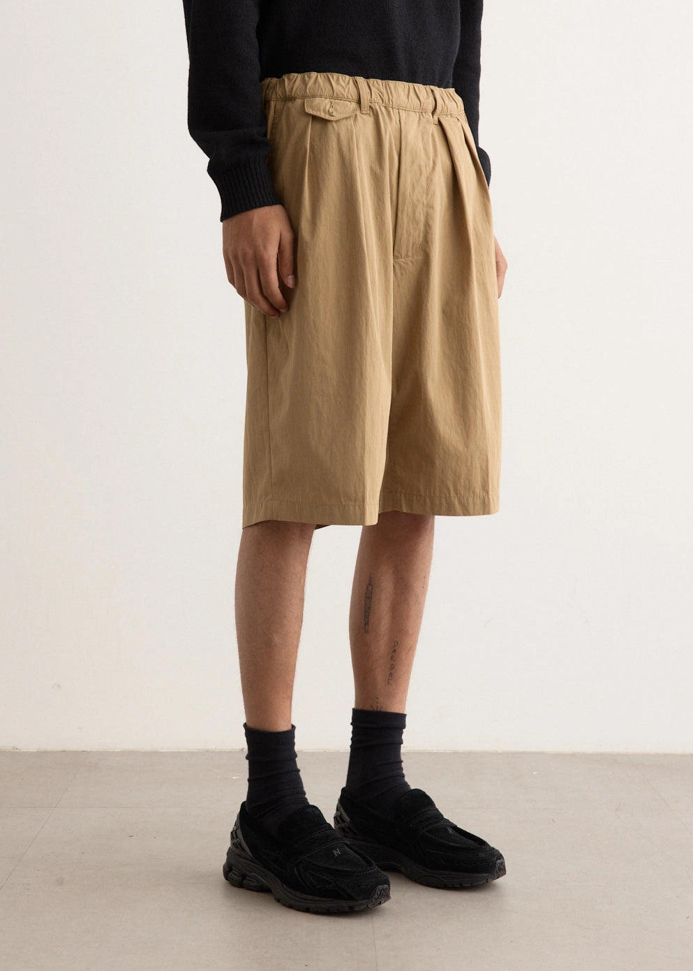 2 Pleats Relax Trousers