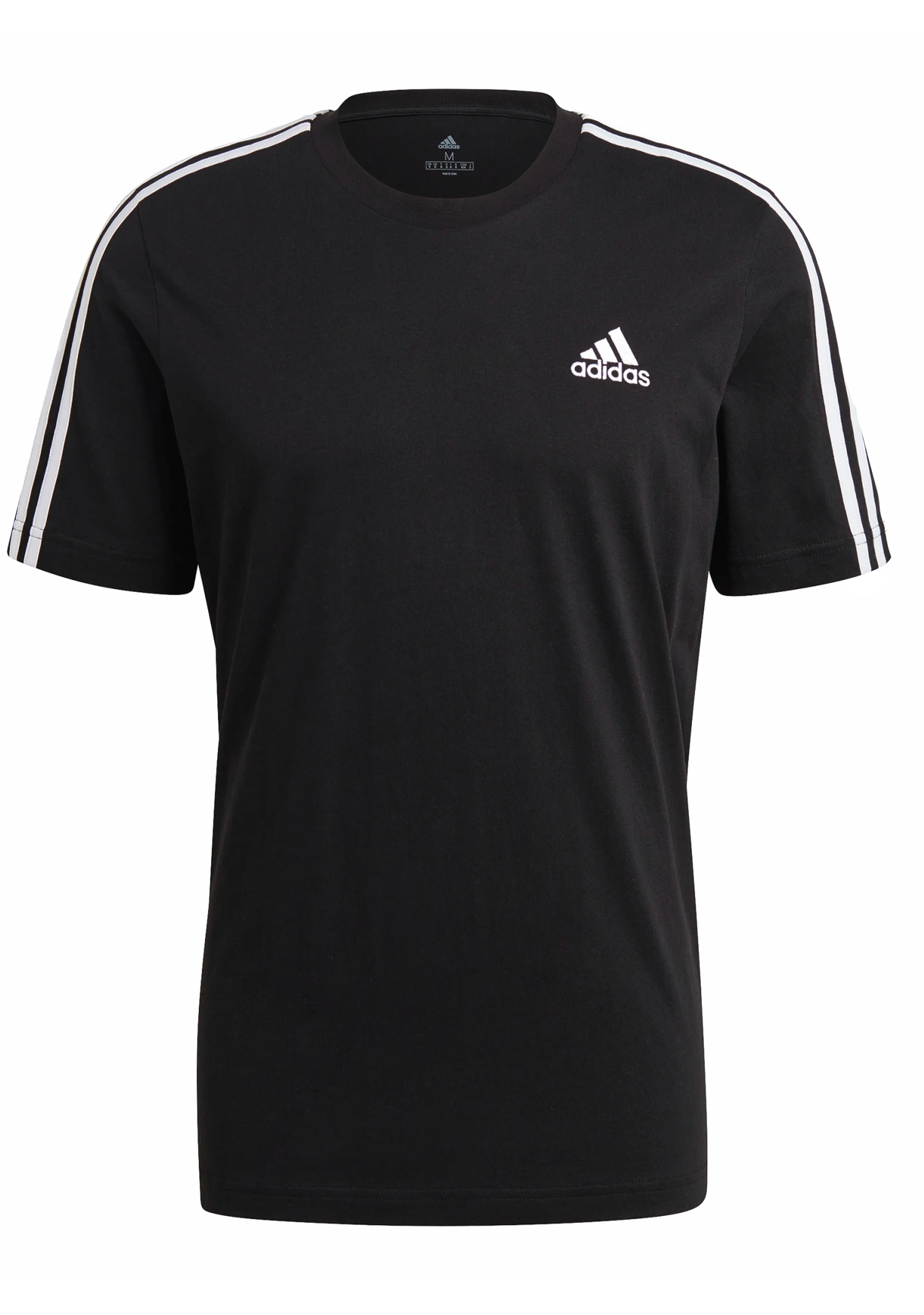 Adidas Men’s Essentials 3 Stripes Tee