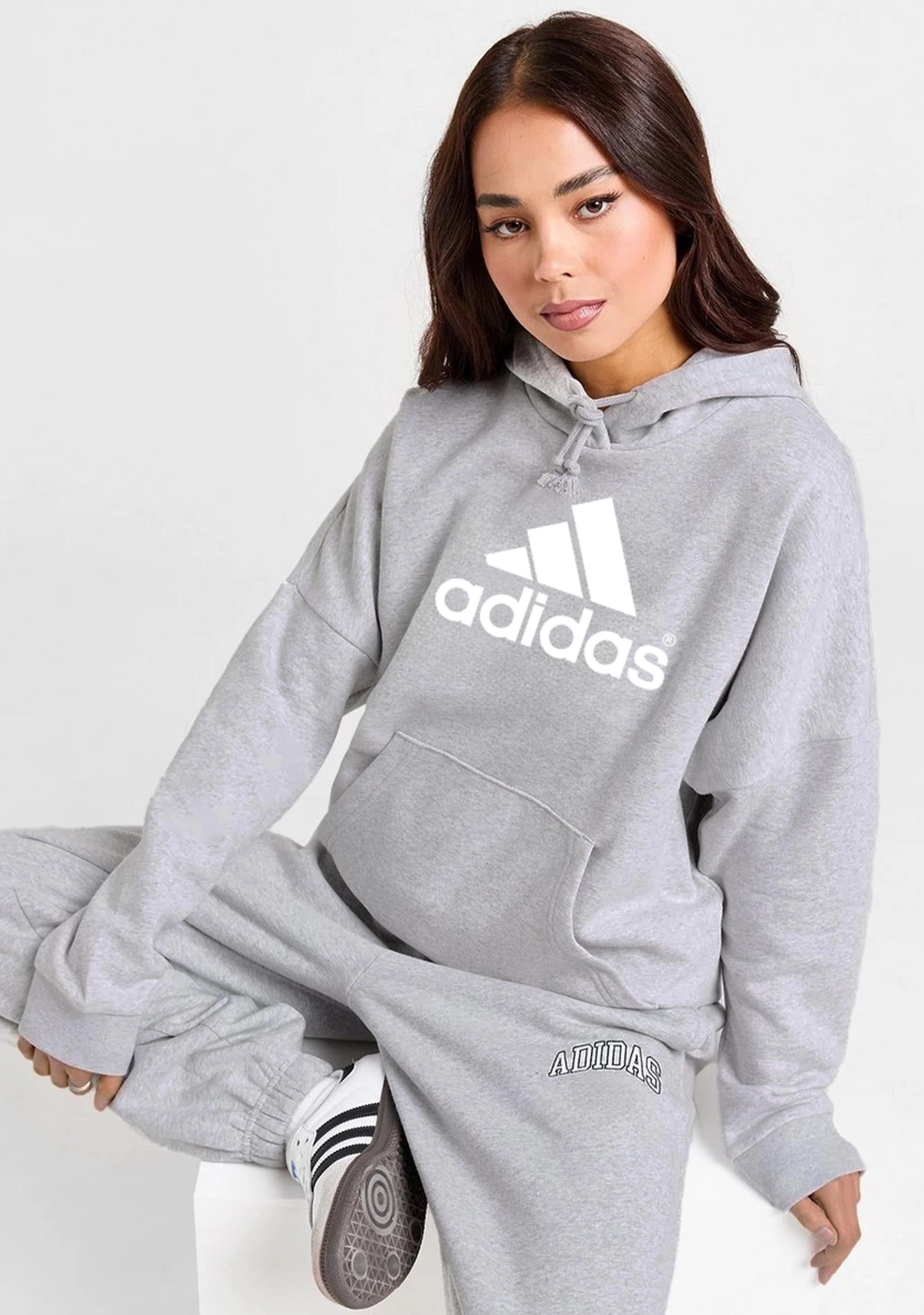 Adidas Women’s Essential Boyfriend Logo Hoodie