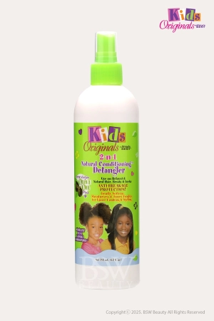 AFRICA'S BEST KIDS ORIGINALS 2-N-1 NATURAL CONDITIONING DETANGLER 12oz