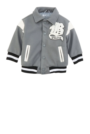 Baby Boys 12-24M Athletic Chenille Patch Varsity Jacket