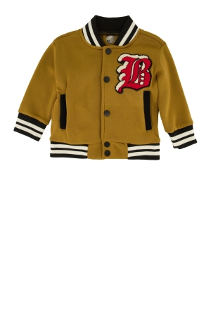 Baby Boys 12-24M Athletic Dept Bear Graphic Varsity Jacket