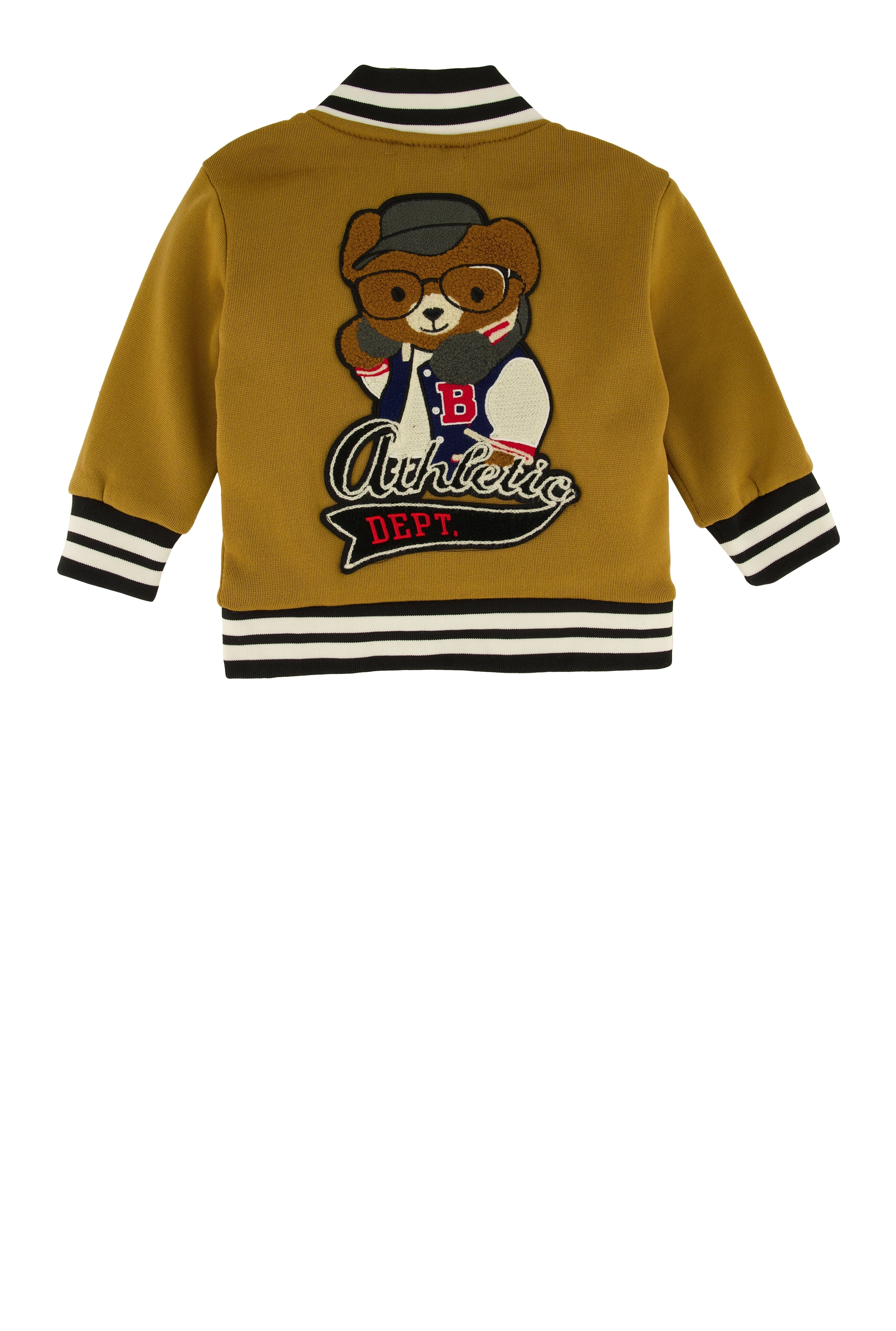 Baby Boys 12-24M Athletic Dept Bear Graphic Varsity Jacket