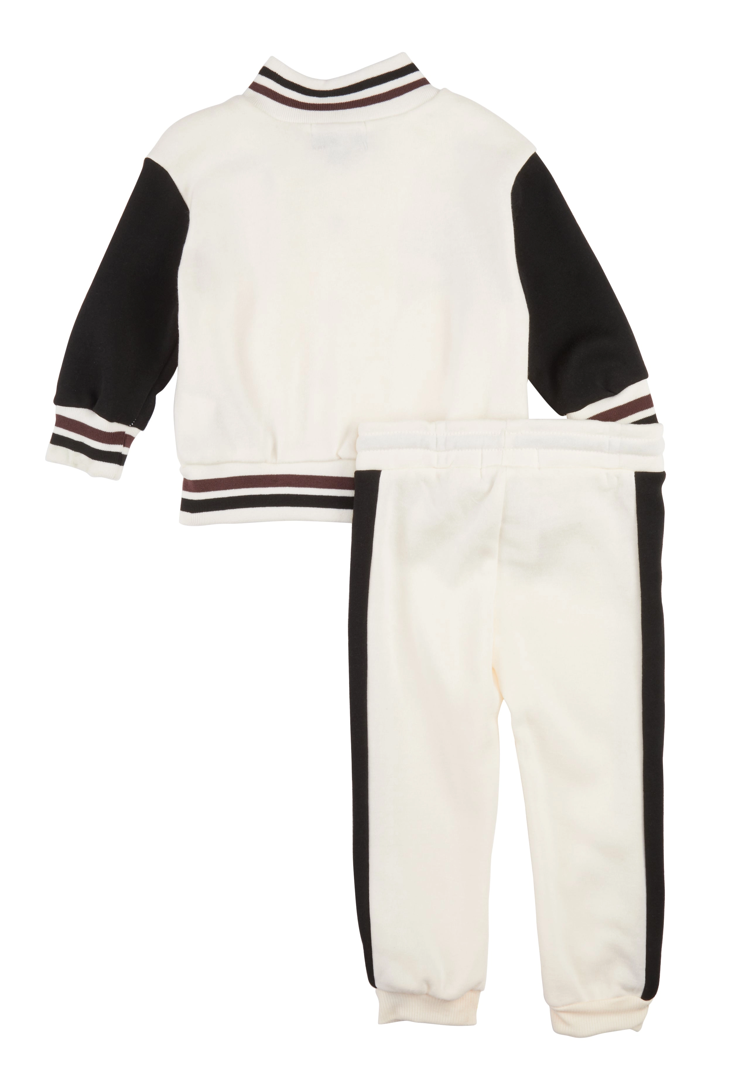 Baby Boys 12-24M Classic 01 Graphic Varsity Jacket and Joggers