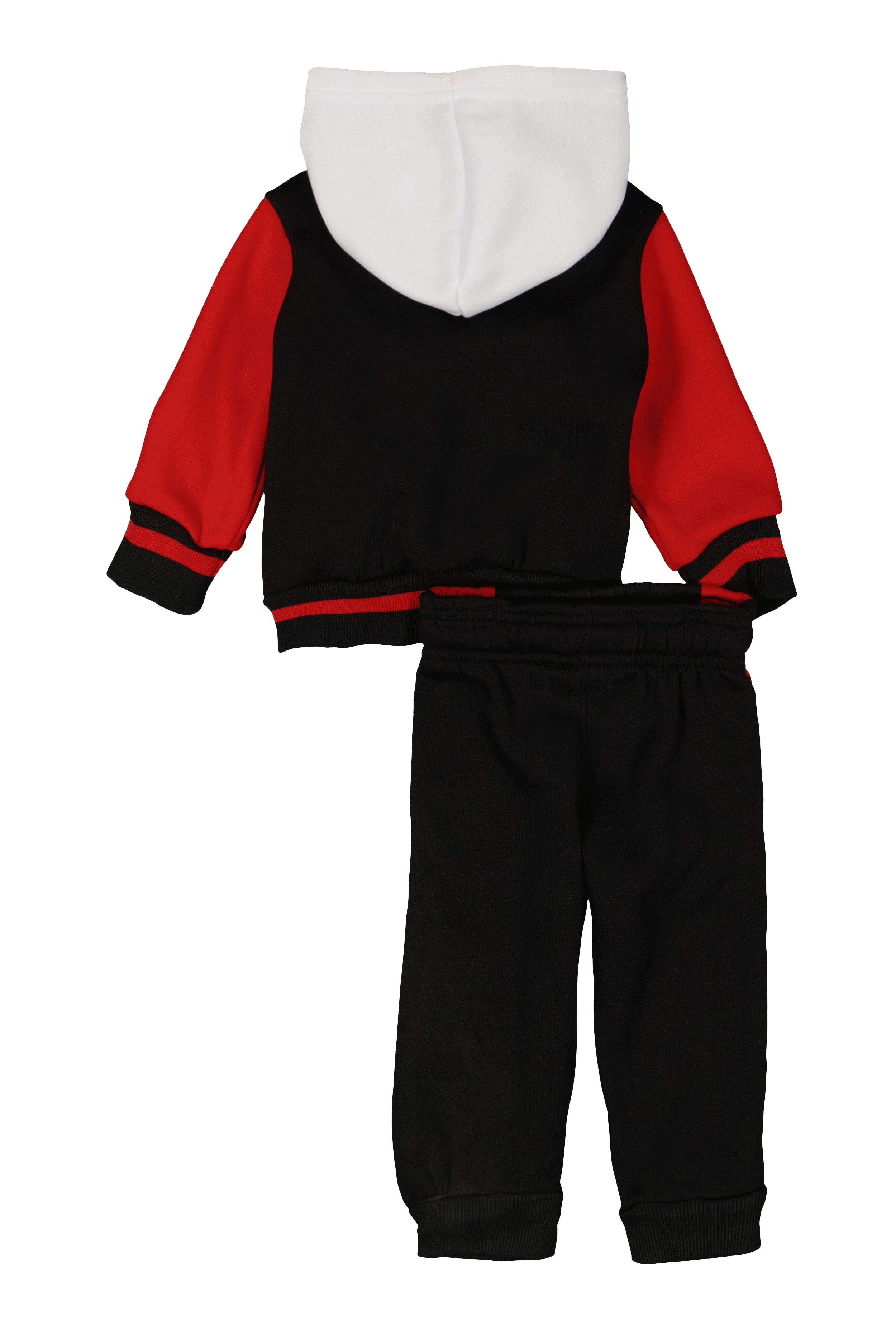 Baby Boys 12-24M Graphic Hooded Varsity Jacket and Joggers