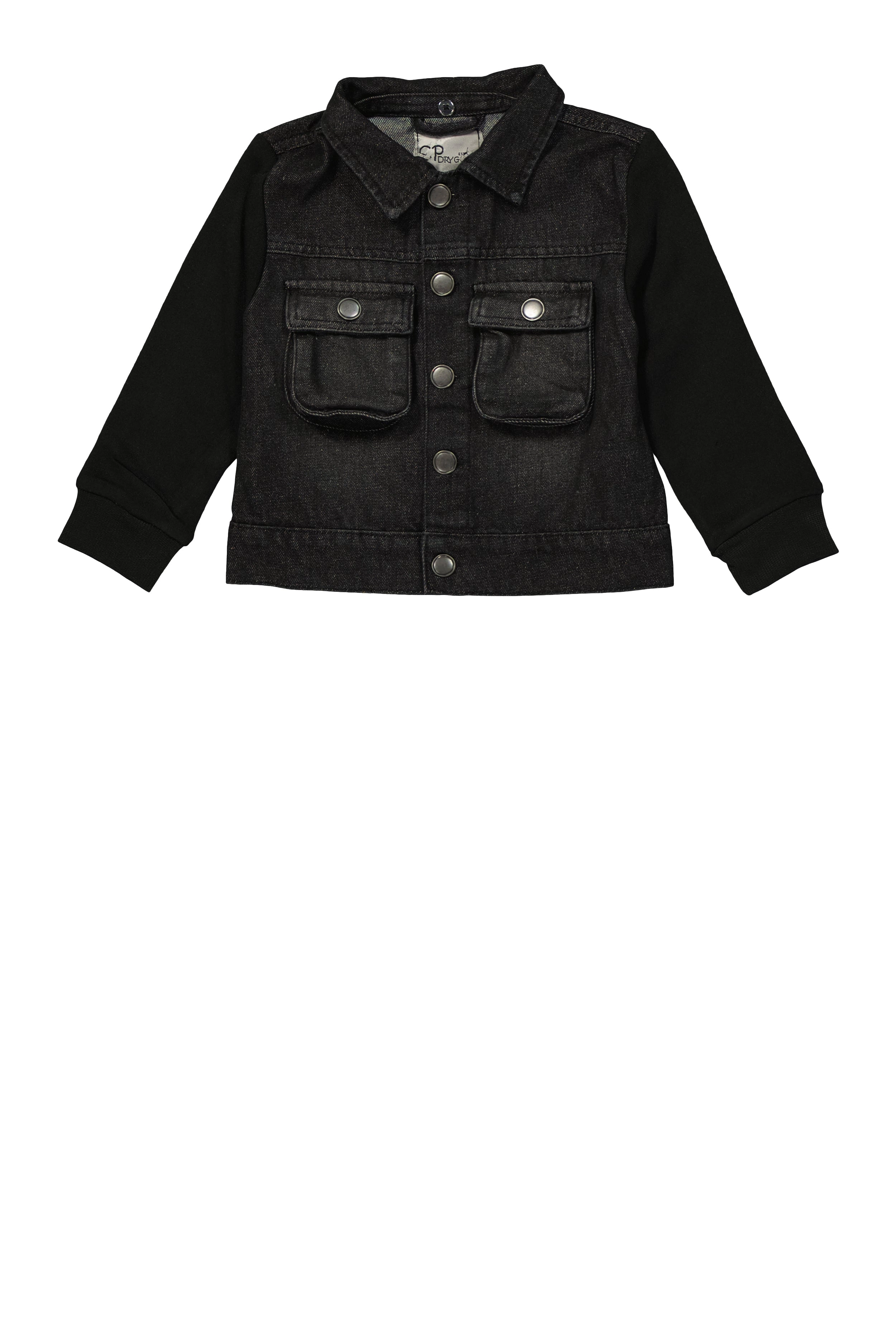 Baby Boys 12-24M Hooded Denim Jacket