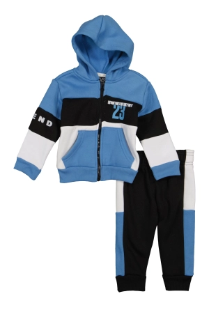 Baby Boys 12-24M Legend 23 Zip Front Hoodie and Joggers
