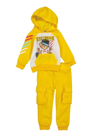 Baby Boys 12-24M Stay Hyped Hoodie and Cargo Joggers