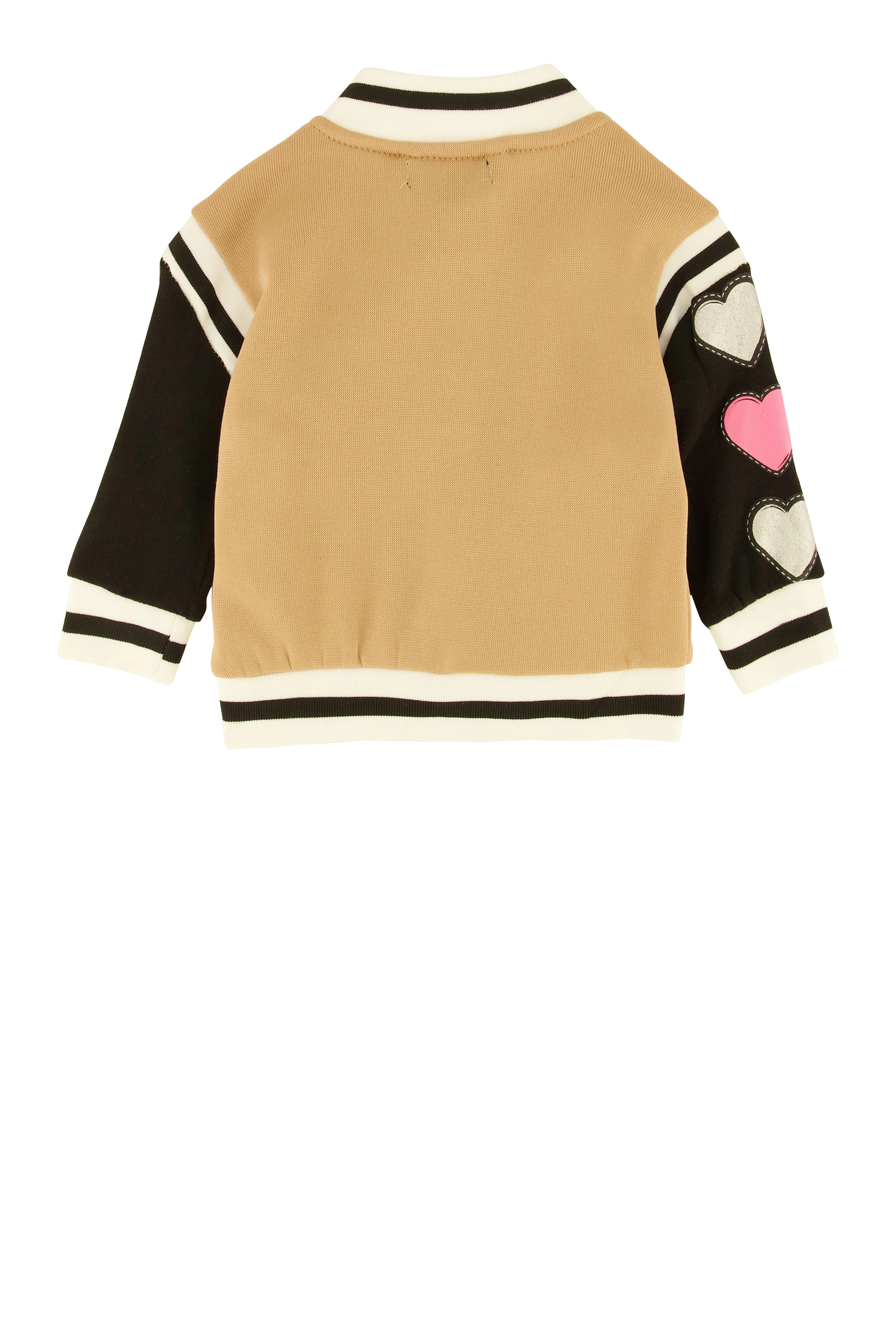 Baby Girls 0-9M Awesome Chenille Graphic Varsity Jacket