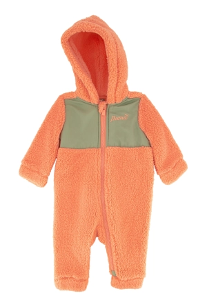 Baby Girls 0-9M Puma Sherpa Hooded Jumpsuit