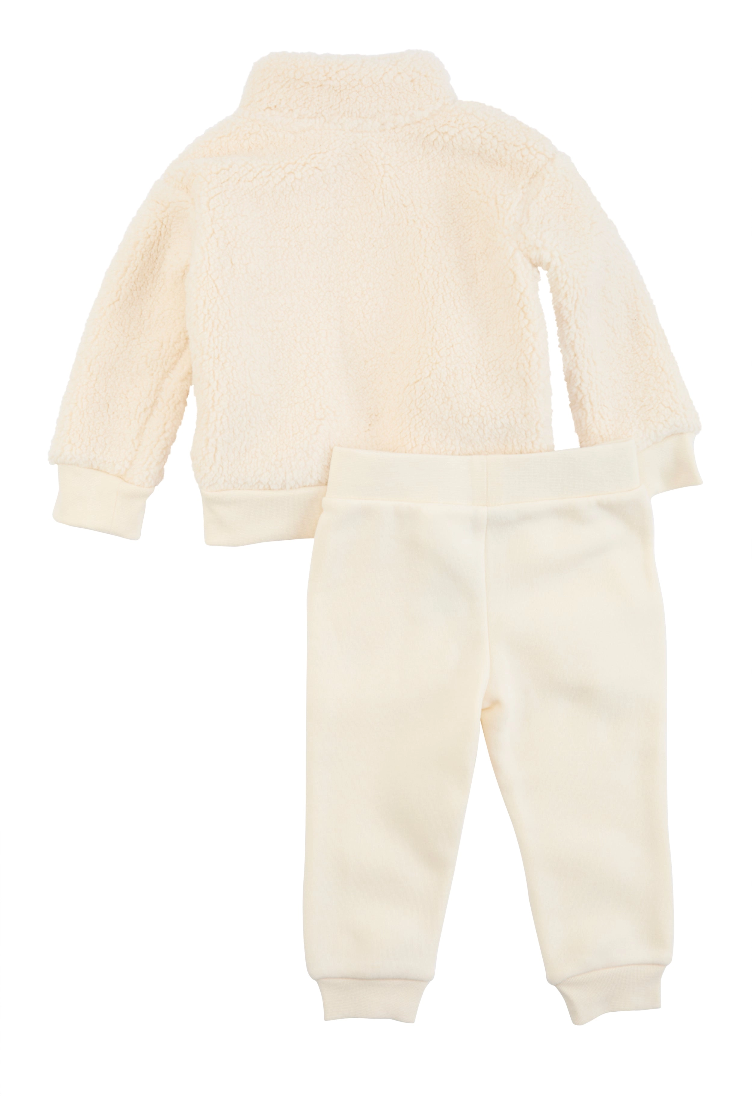 Baby Girls 12-24M Puma Sherpa Half Zip Sweatshirt and Joggers