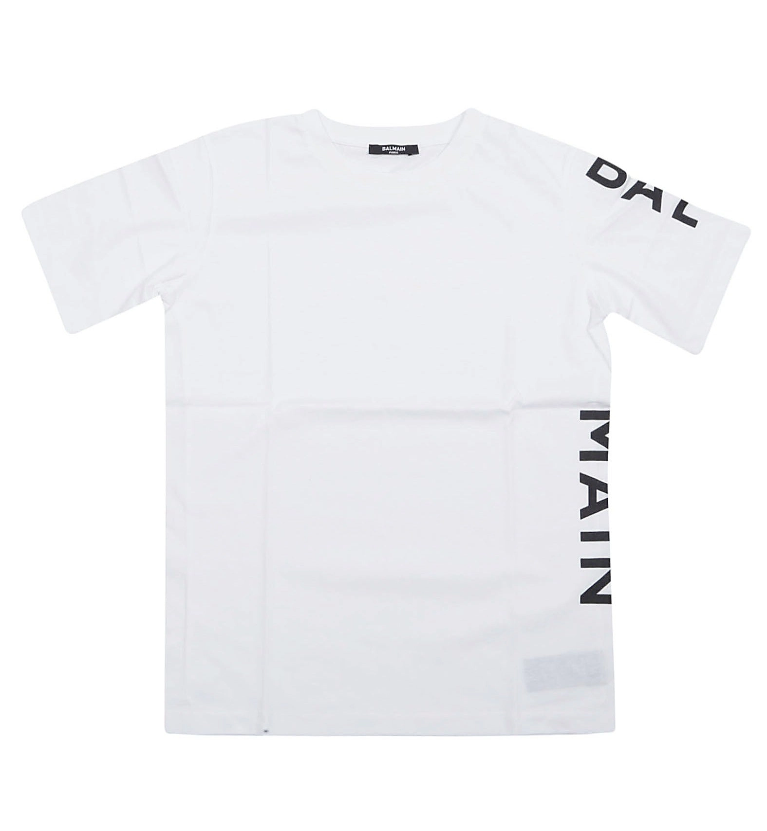 Balmain Kids Logo Printed Crewneck T-Shirt