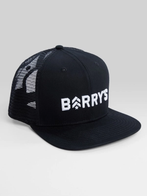 BARRY'S BLACK TRUCKER HAT