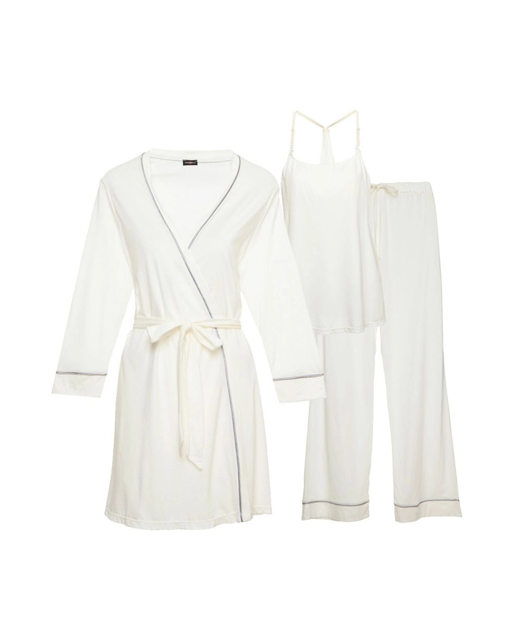 Bella Maternity 3-Piece Pajama Set