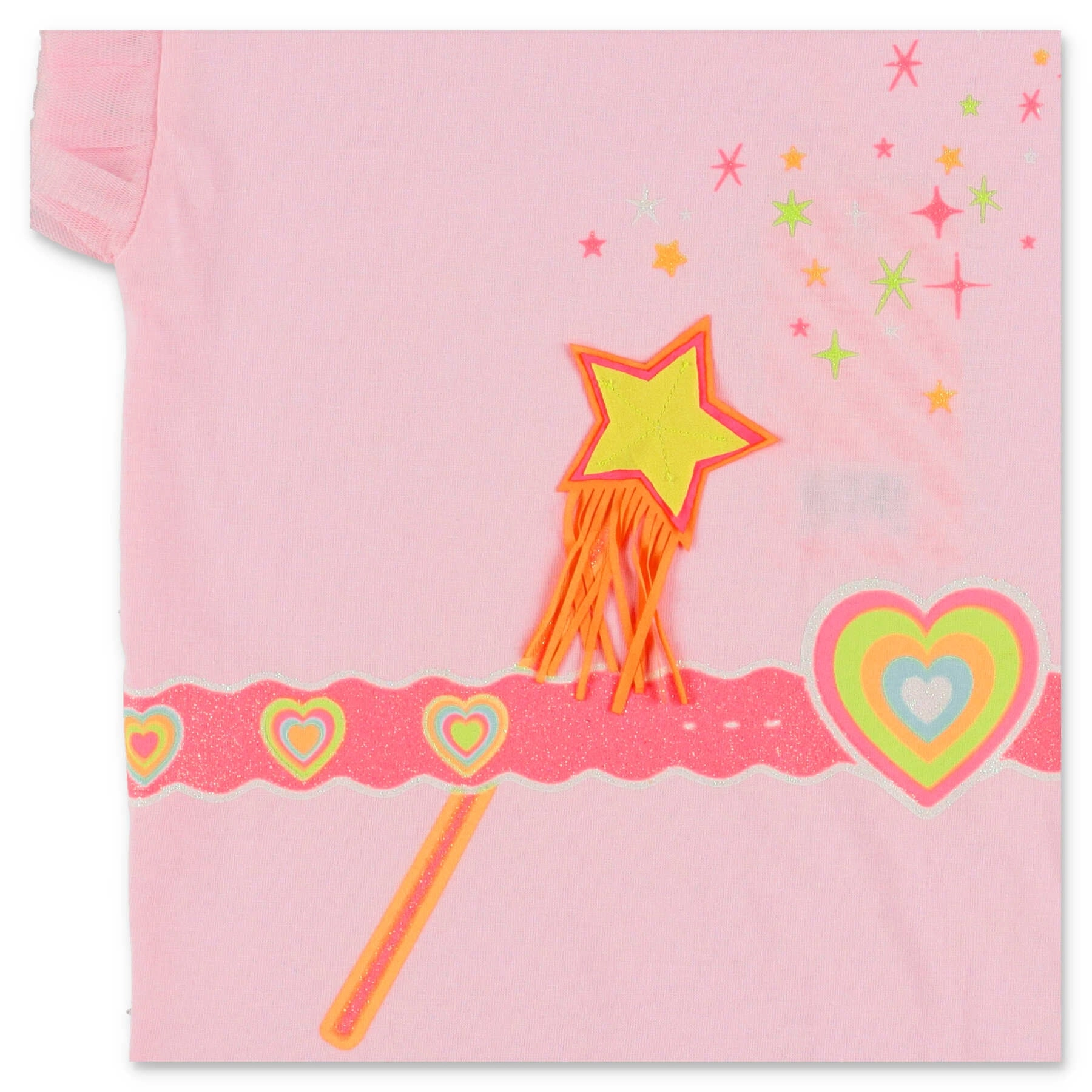 Billieblush Printed Crewneck Dress