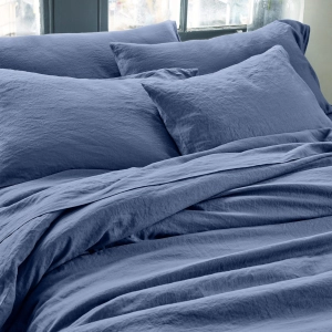 Blueberry 100% Linen Pillowcases (Pair)
