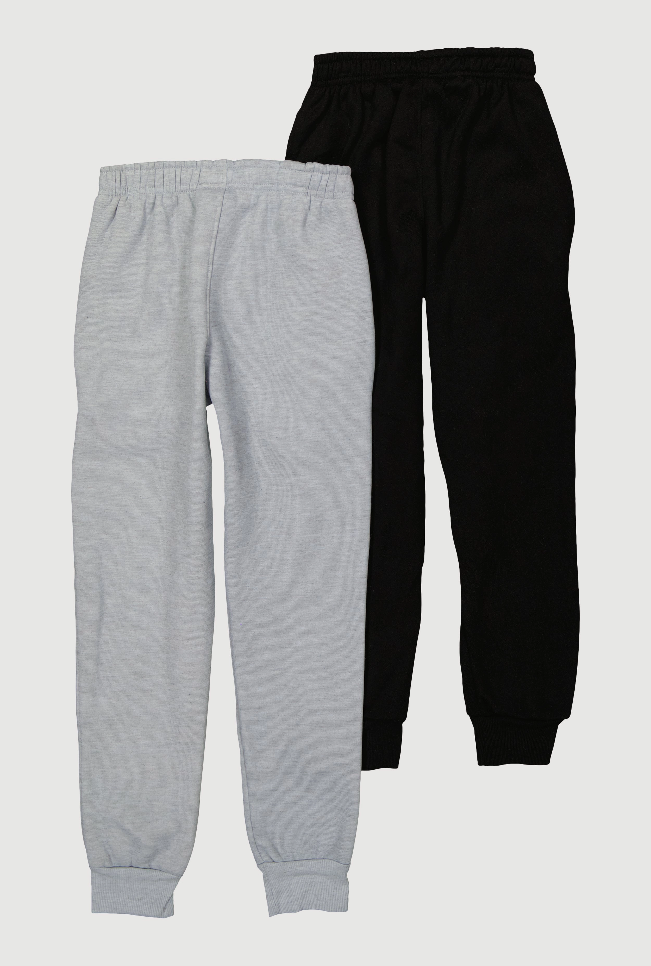 Boys Fleece Joggers 2 Pack