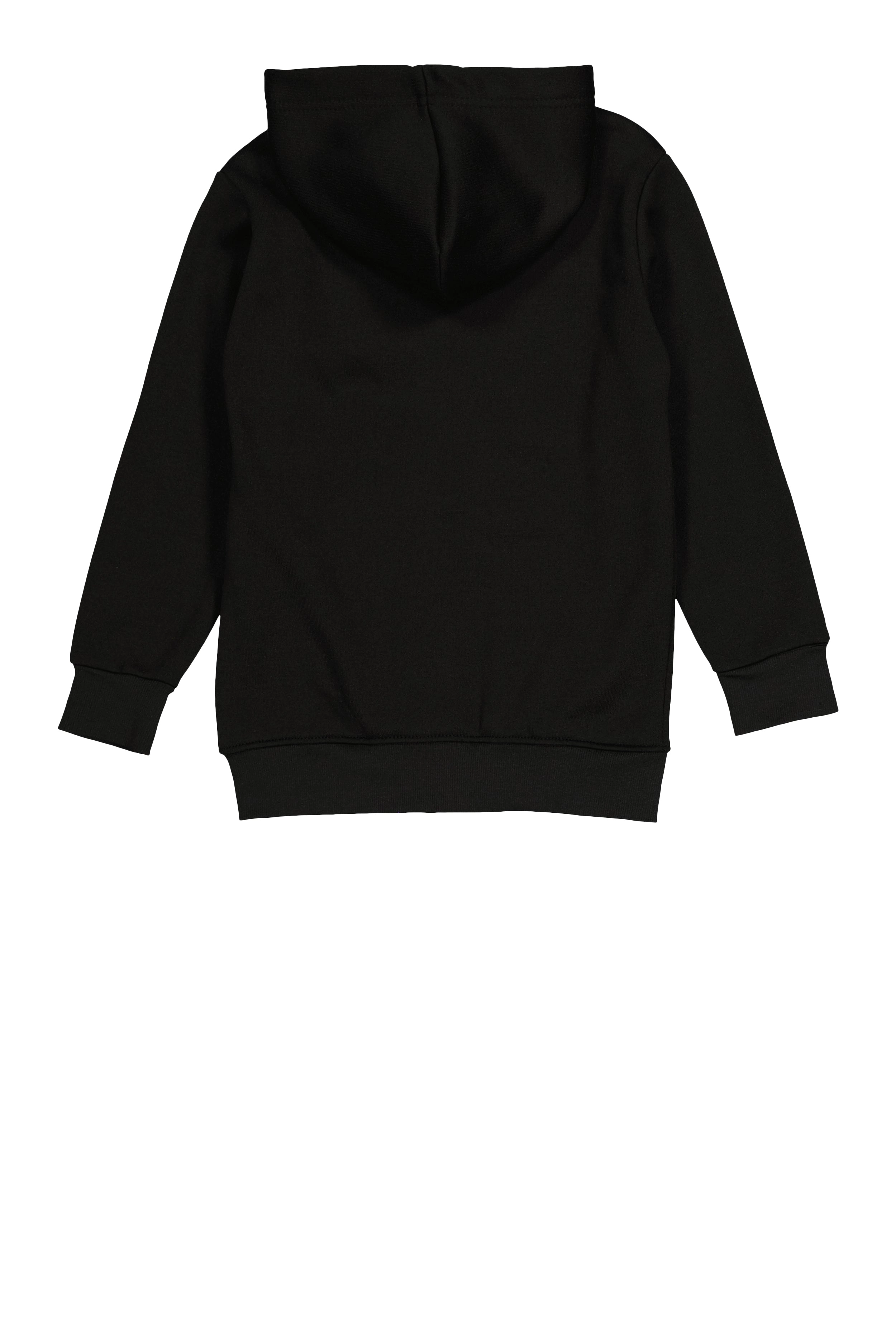 Boys Fleece Zip Front Hoodie