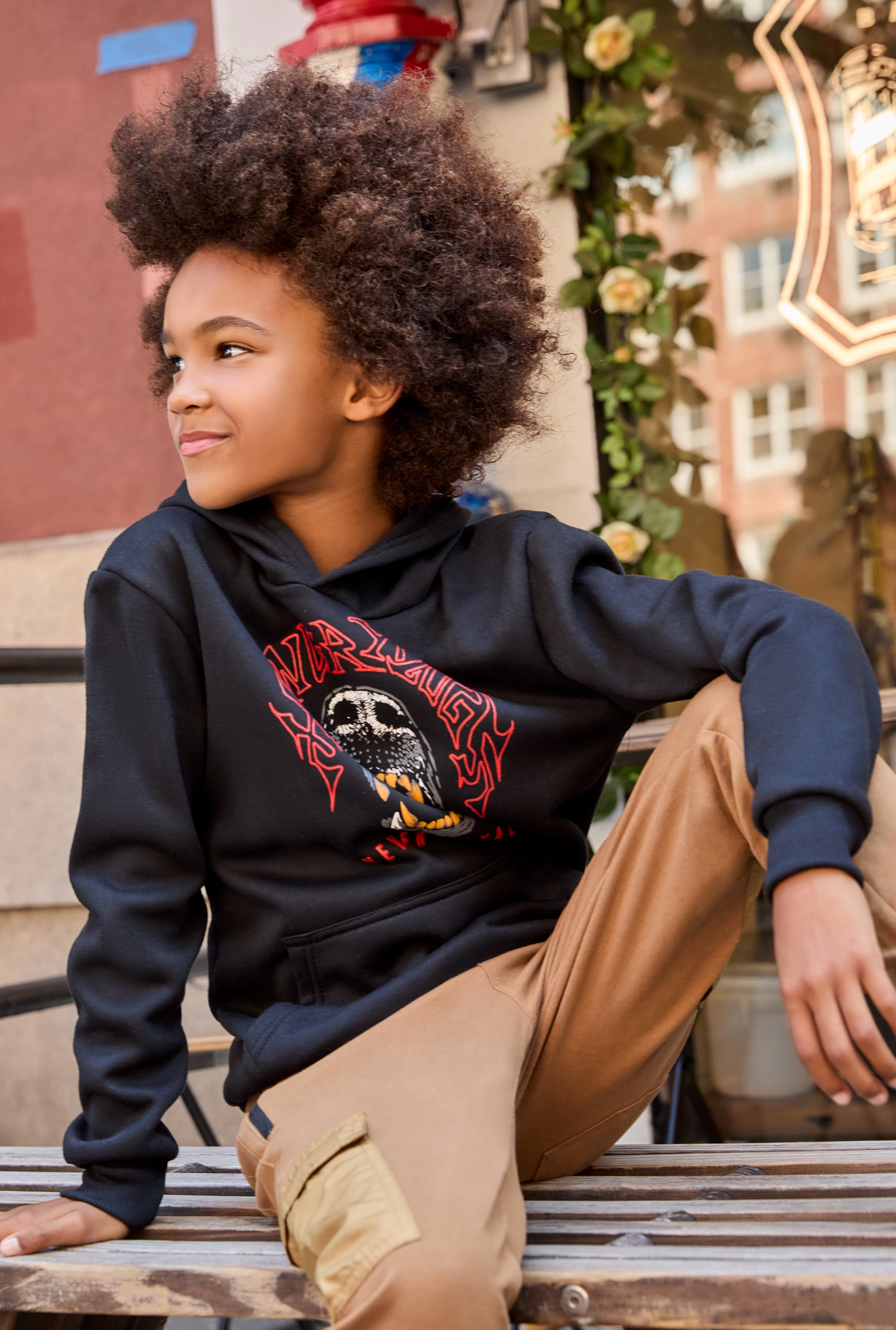 Boys Hungry Dogs Never Loyal Pullover Hoodie