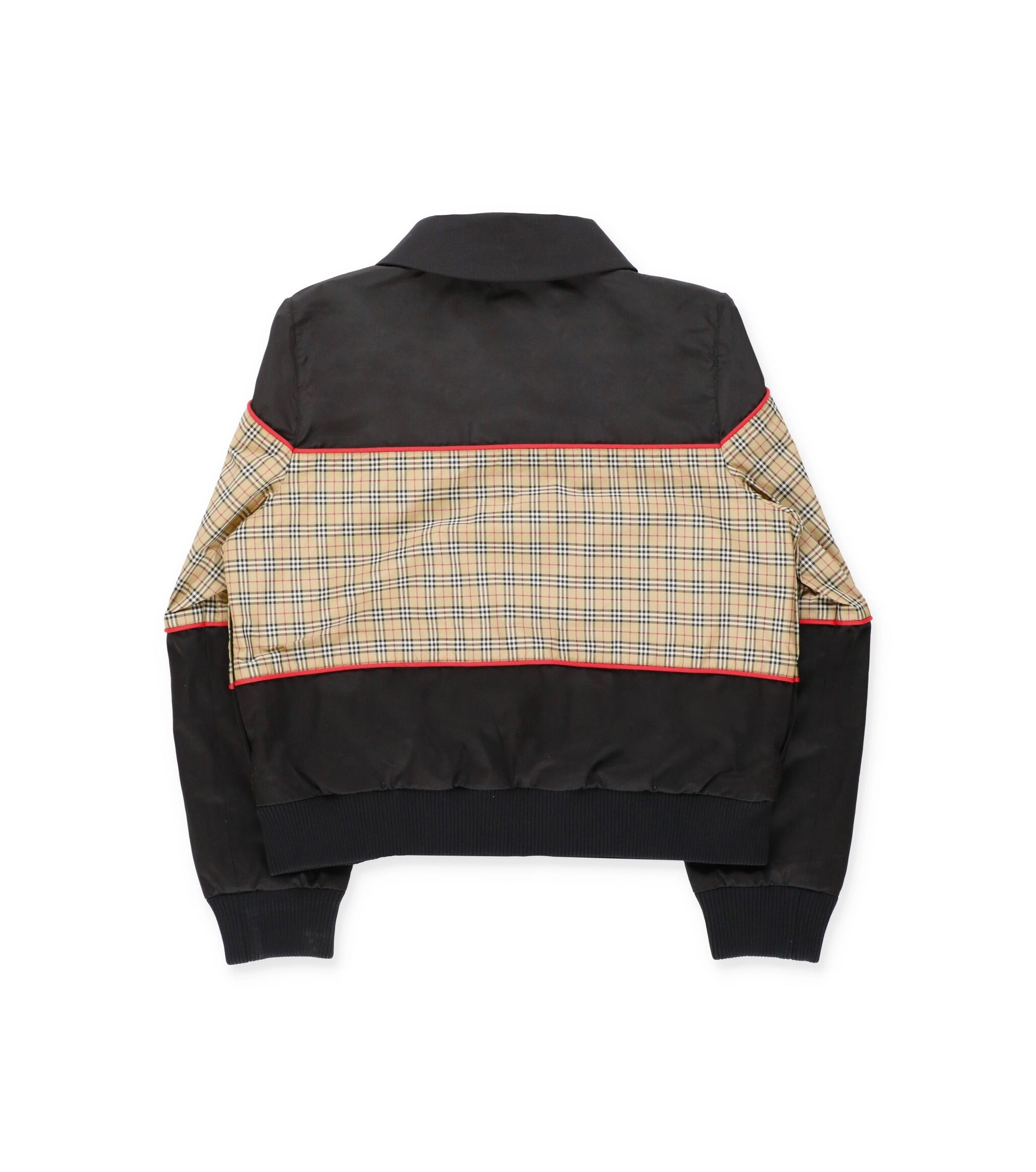 Burberry Kids Checked Zipped Jacket