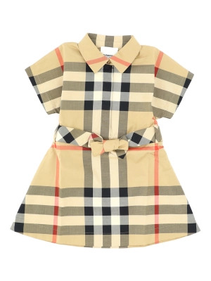 Burberry Kids Vintage Checked Short-Sleeved Dress