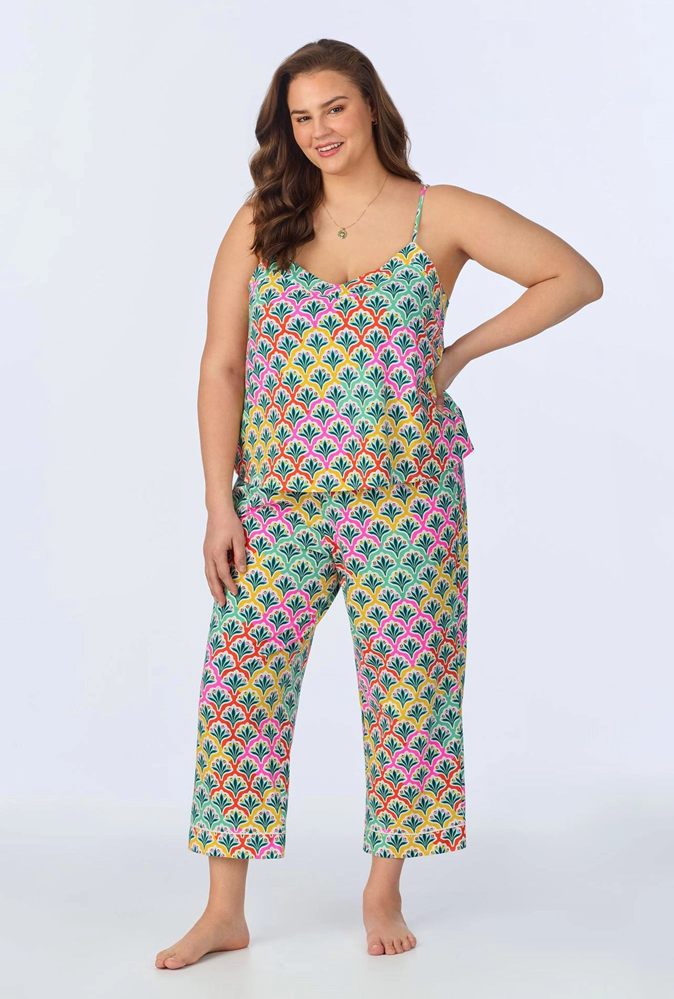 Camilla Cami Stretch Jersey Cropped PJ Set