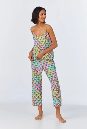 Camilla Cami Stretch Jersey Cropped PJ Set