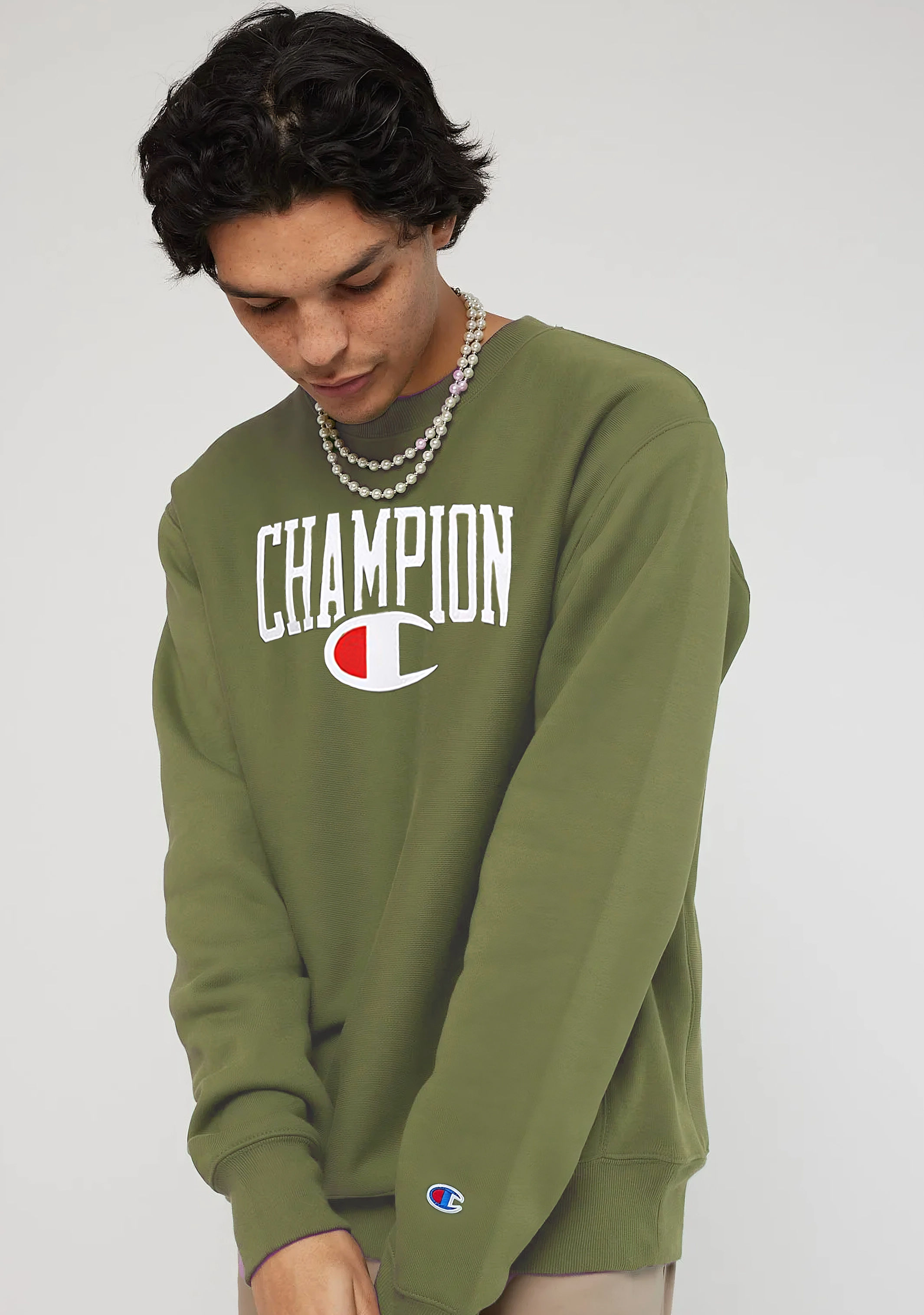 Champion Men’s SPS Graphic Print Crew