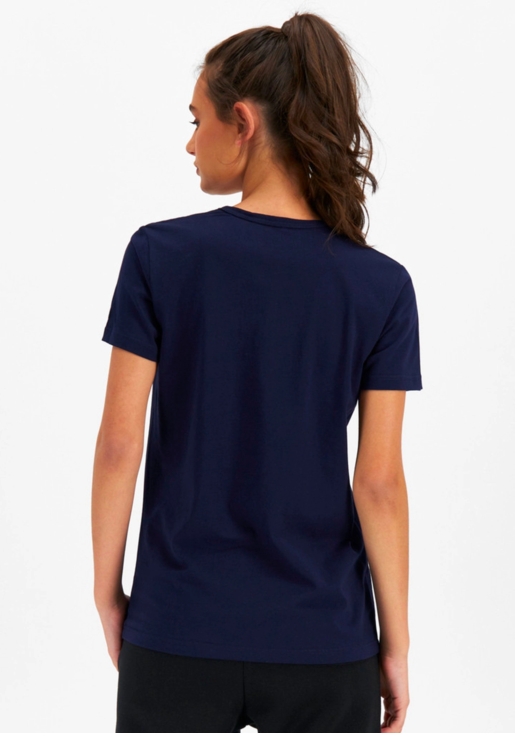Champion Women’s Script Short Sleeve Tee Navy