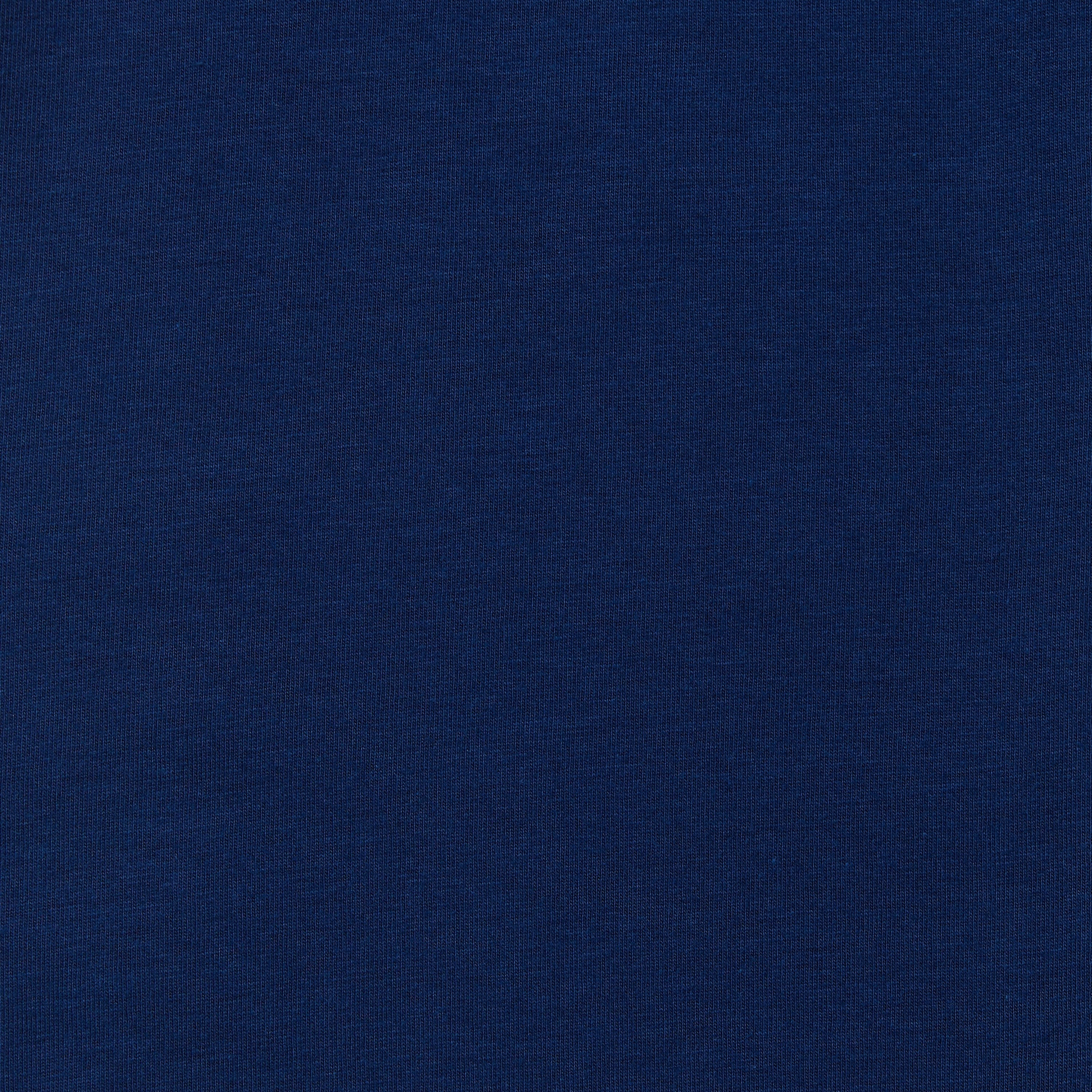 Classic Pima Knit Short-Sleeved Sleep Shirt - Marine Blue