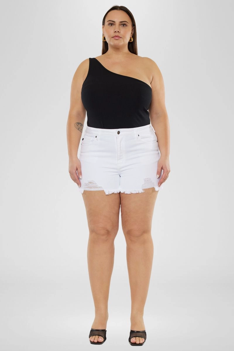 Cleo High Rise Shorts (Plus Size)