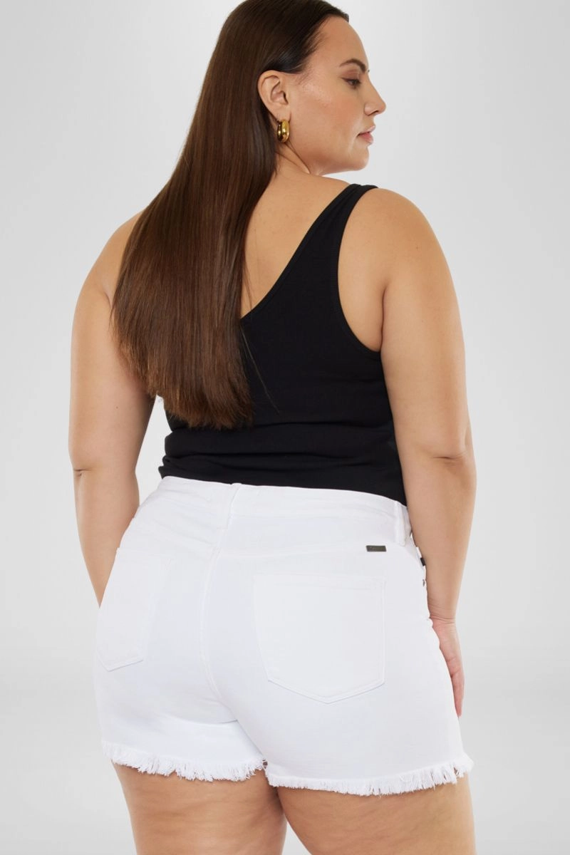 Cleo High Rise Shorts (Plus Size)