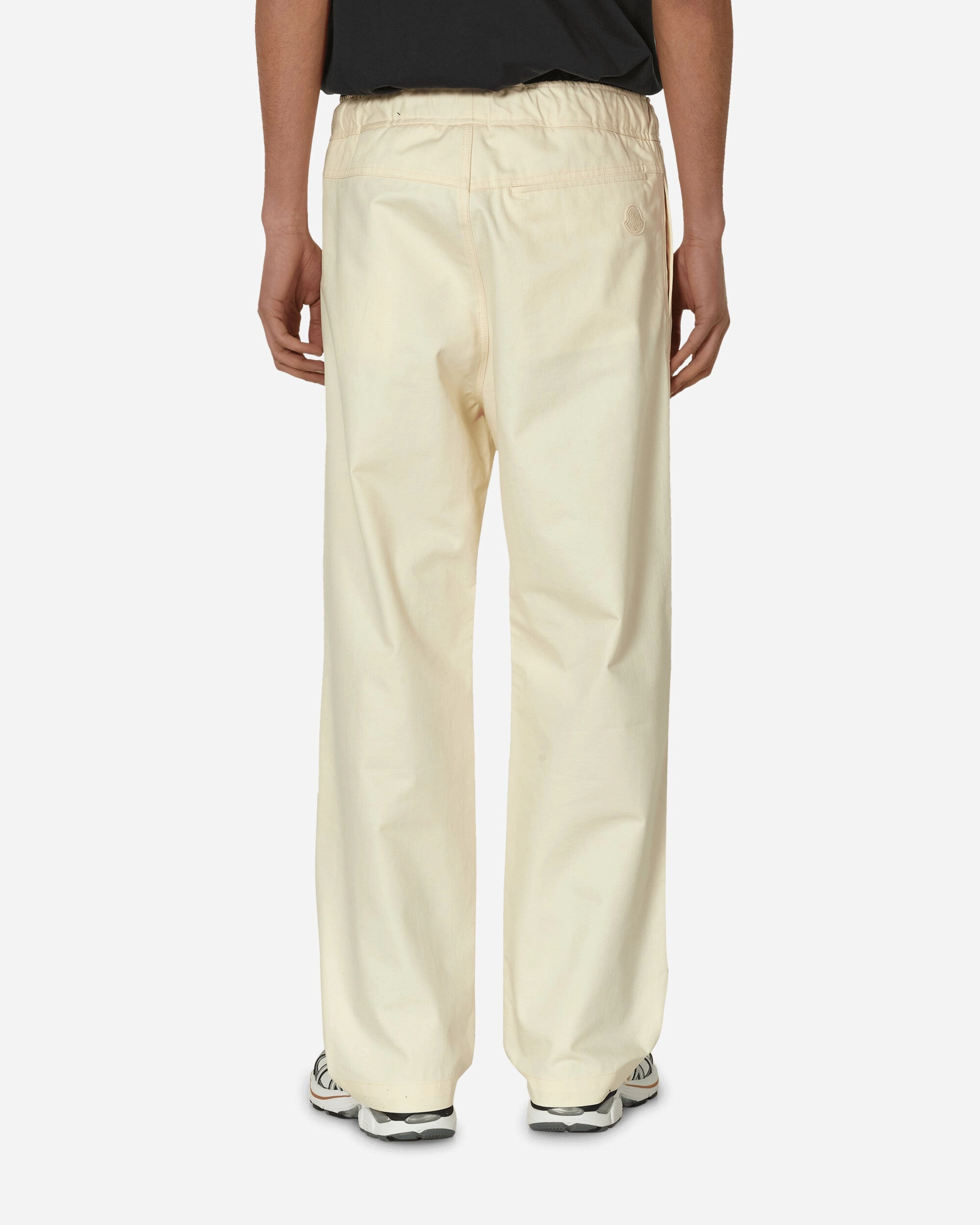 Cotton Poplin Trousers Beige