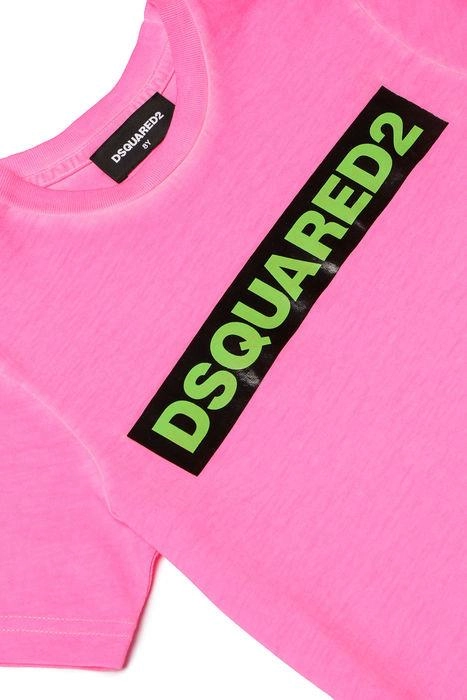 Dsquared2 Kid Logo Tape Crewneck T-Shirt