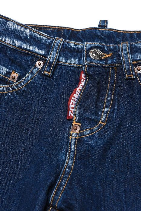Dsquared2 Kids Logo Patch Jeans