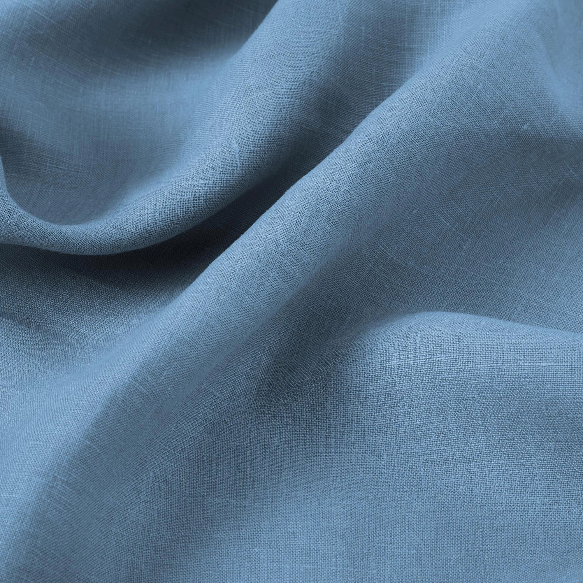 Dusk Blue 100% Linen Pillowcases (Pair)