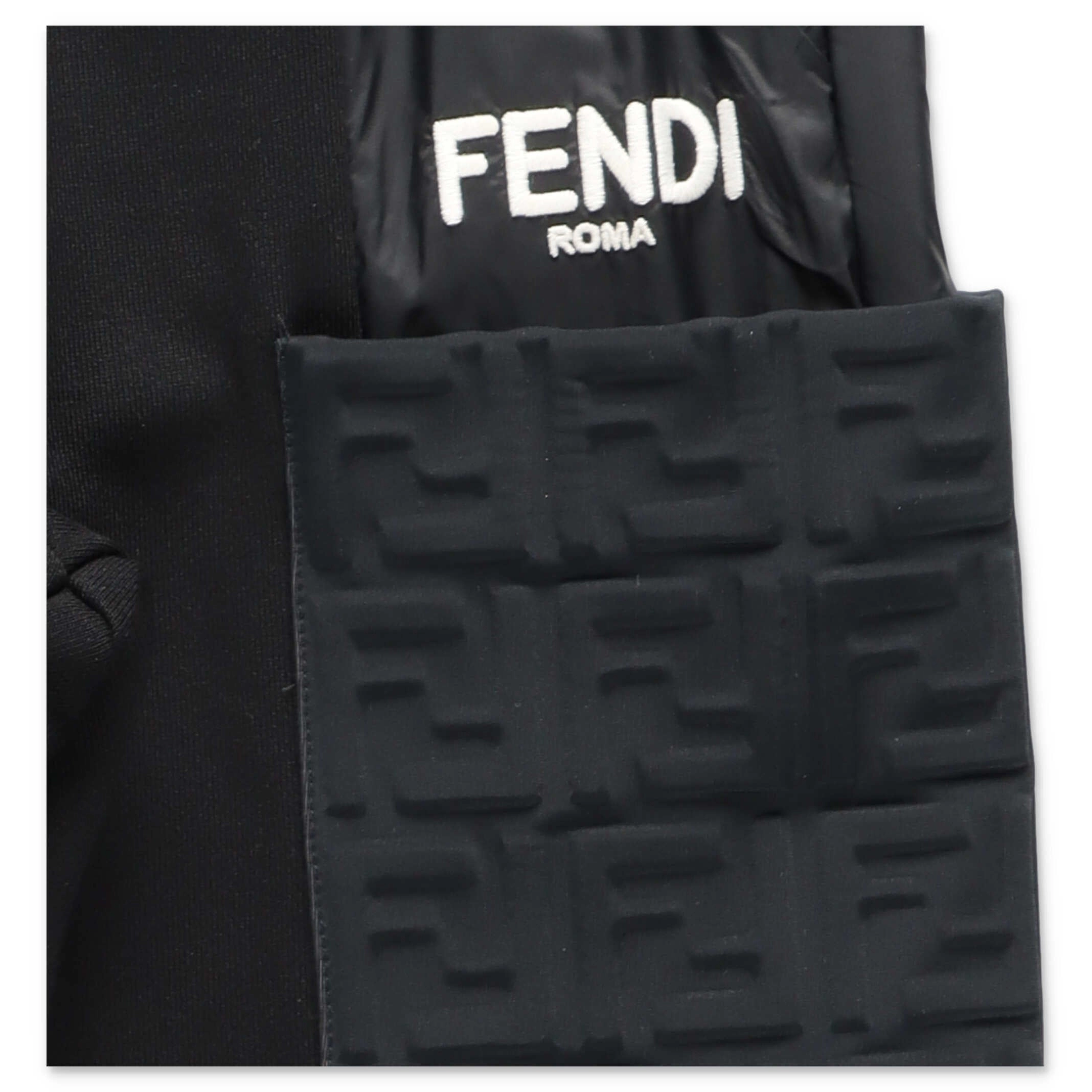 Fendi Kids Logo Embroidered Track Pants