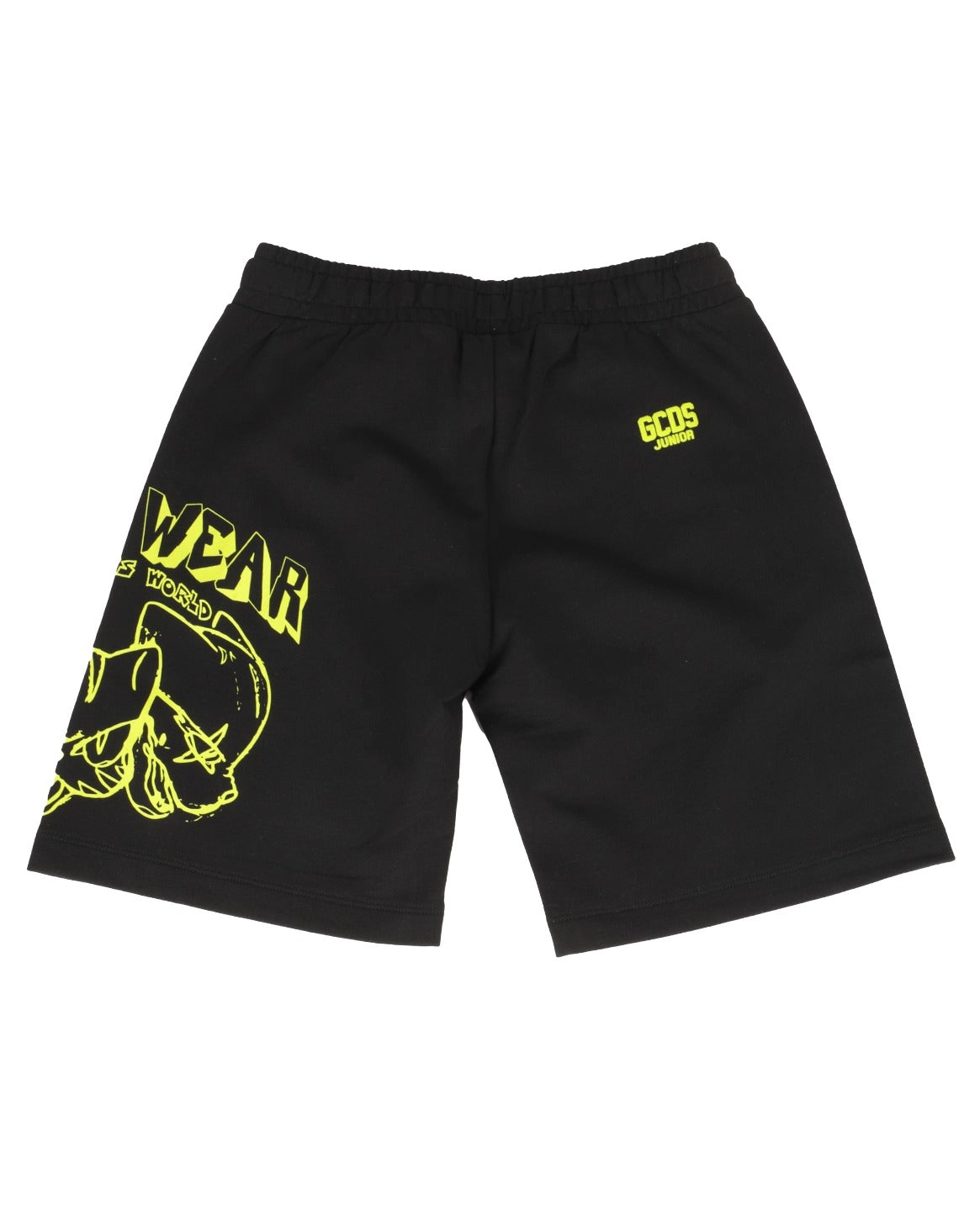 GCDS Kids Logo Printed Drawstring Shorts