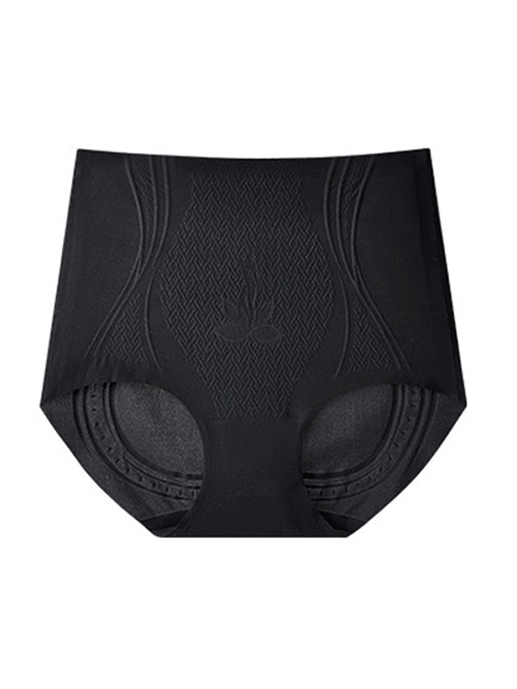 High Waist Ice Silk Cool Tummy Control Briefs