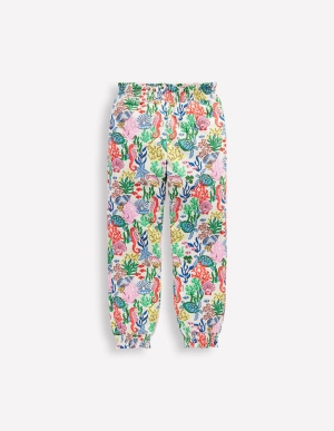 Holiday Trousers-Multi Coral Cove