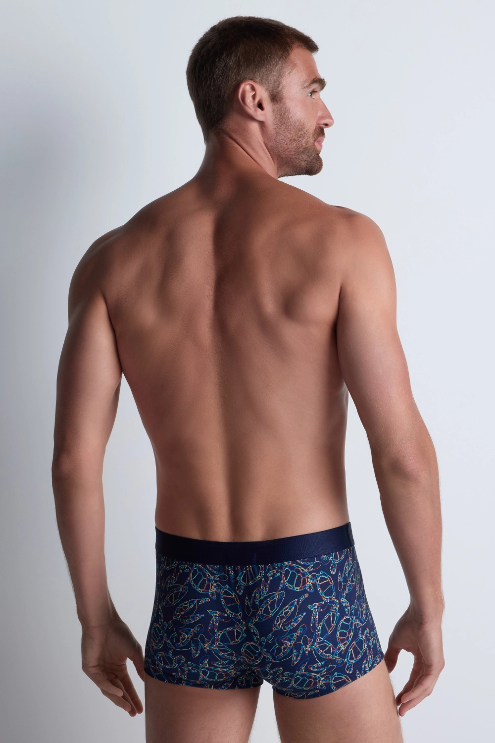 Homme Men's Cotton Modal Turtle Trunks