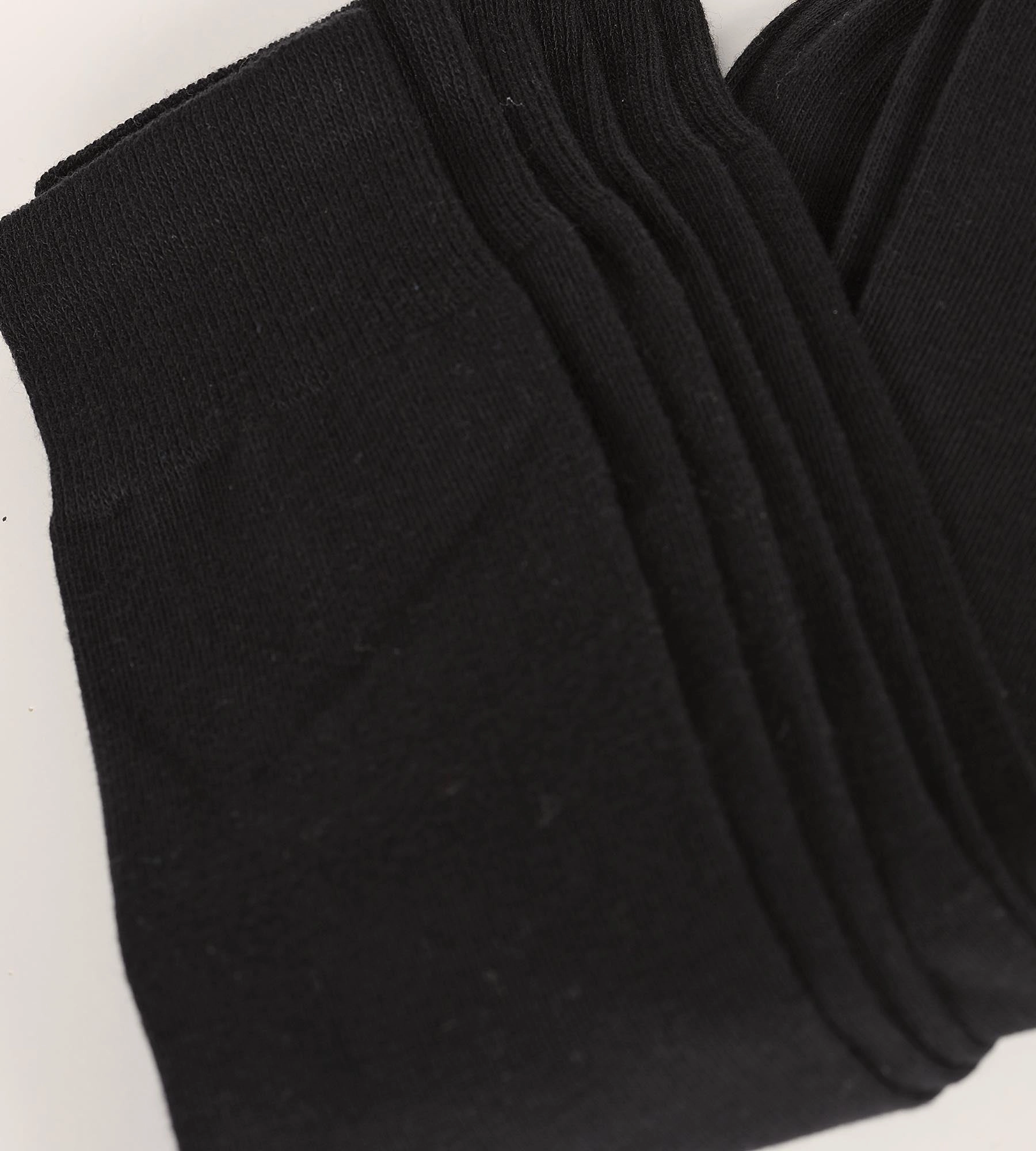Lot de 3 paires de chaussettes homme Noir Dim Coton