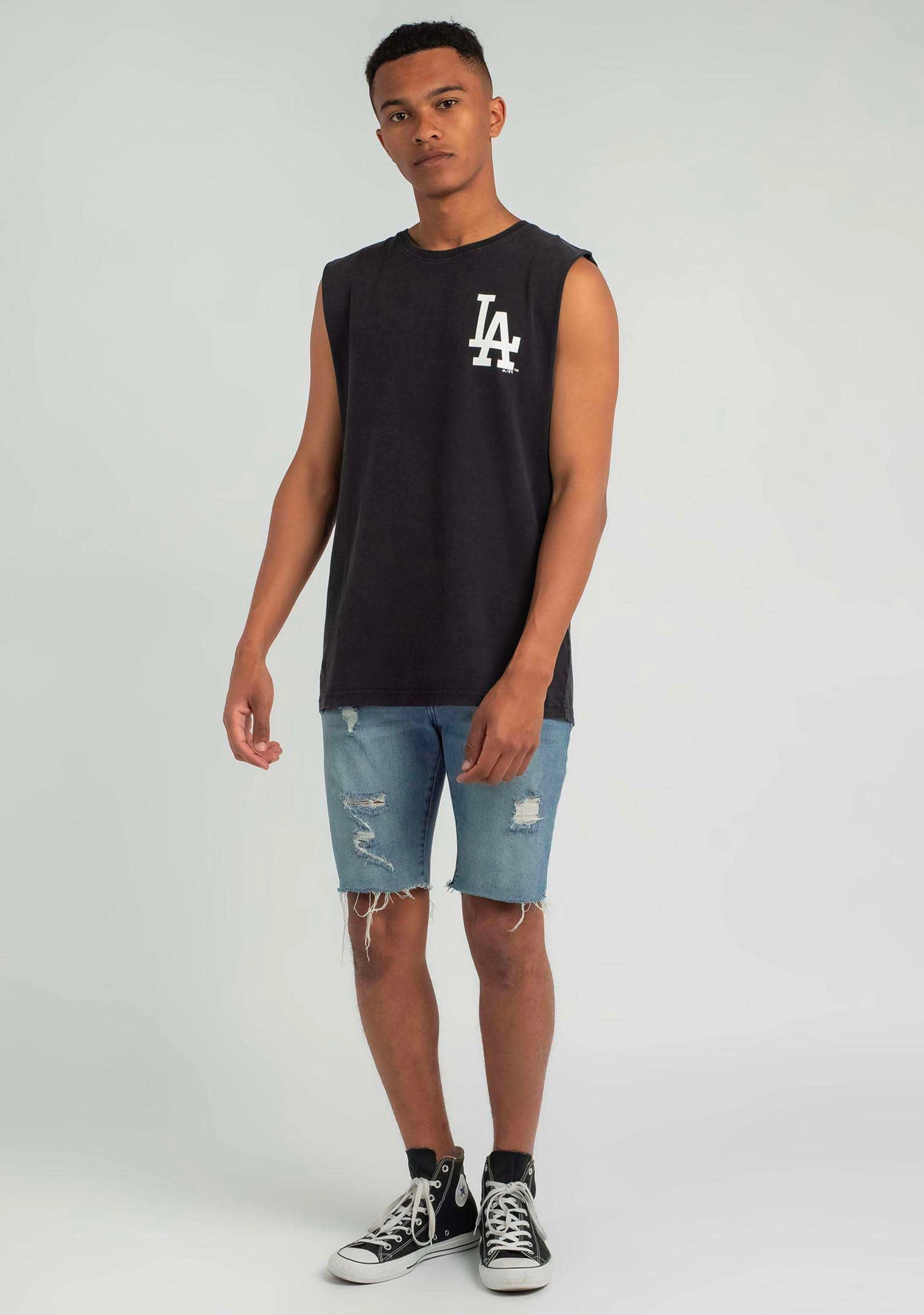 Majestic Athletic Men’s Los Angeles Dodgers Muscle Tank <br> MJLD0305TK