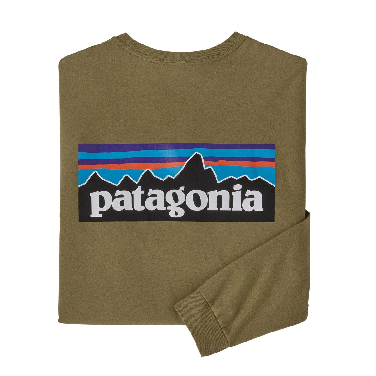 Men's Long-Sleeved P-6 Logo Responsibili-Tee