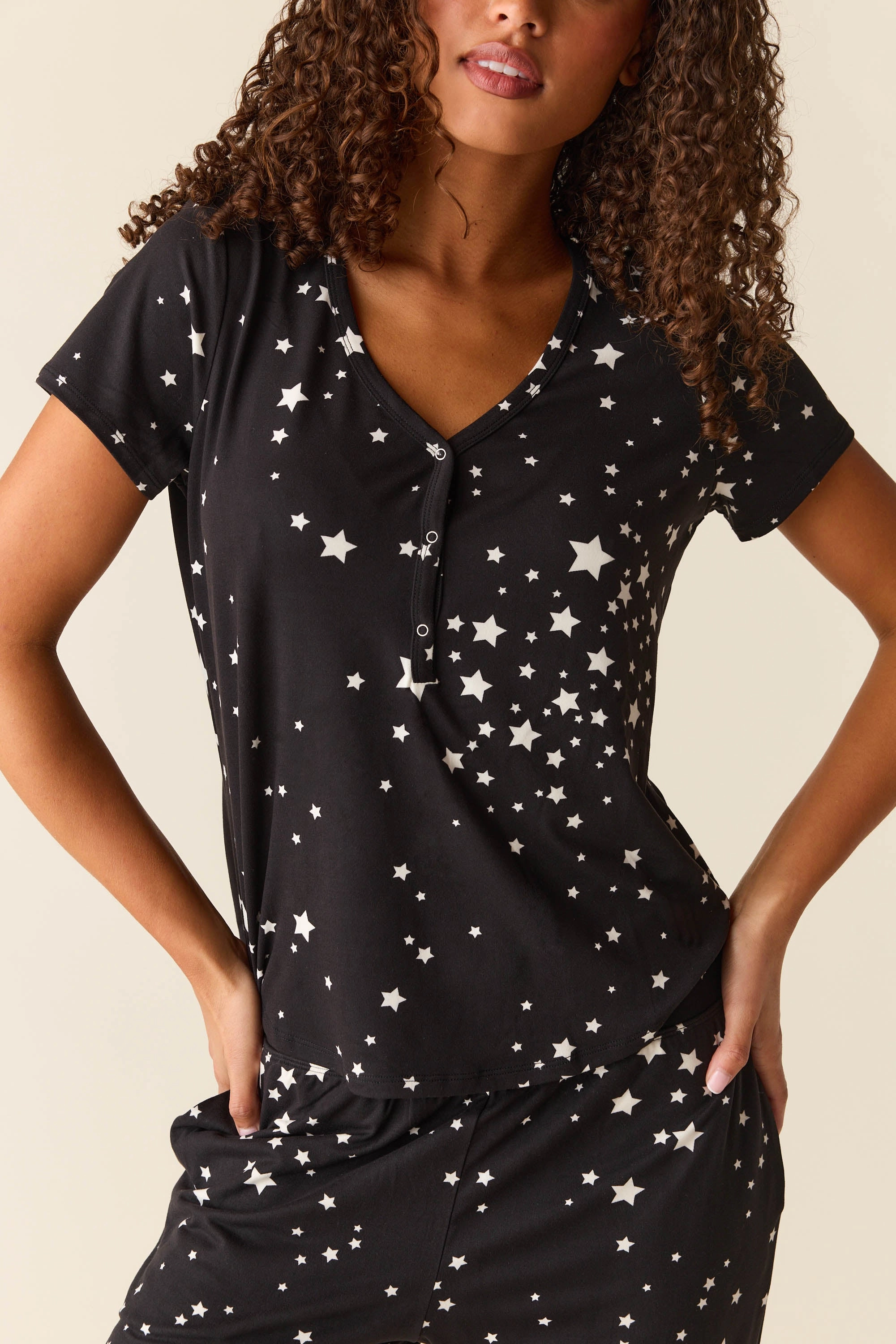 Nadia PJ Set | Black Stars