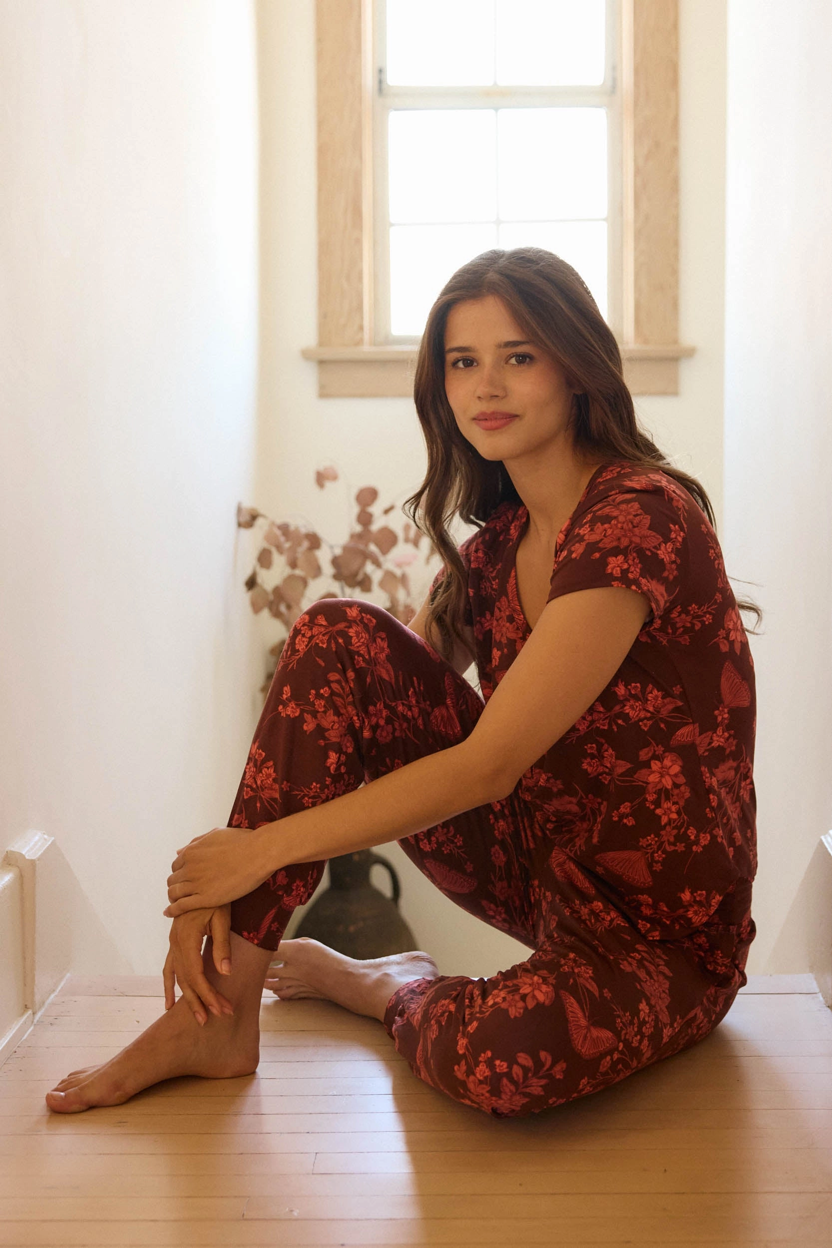 Nadia PJ Set | Botanical