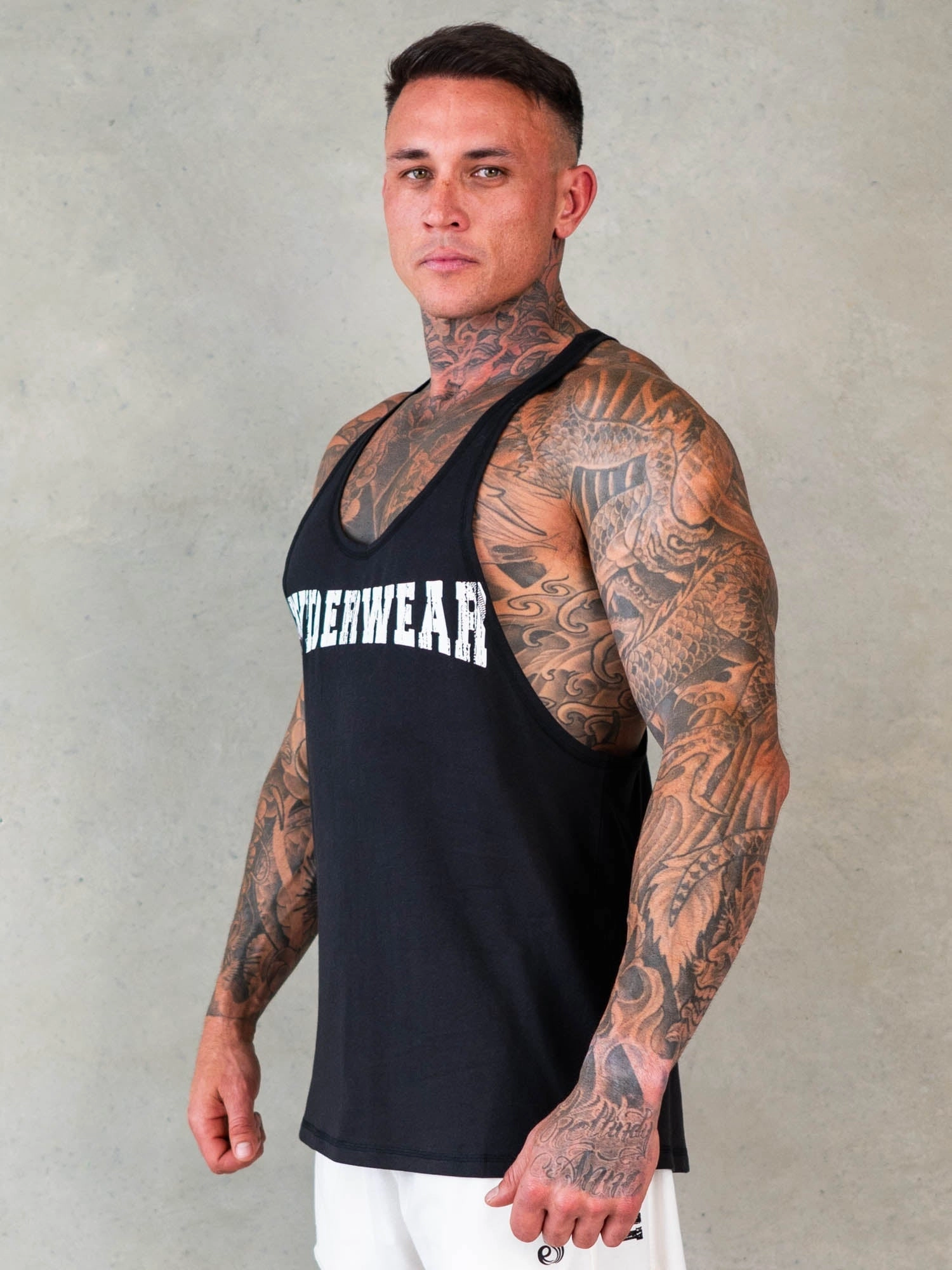 Octane Stringer - Faded Black