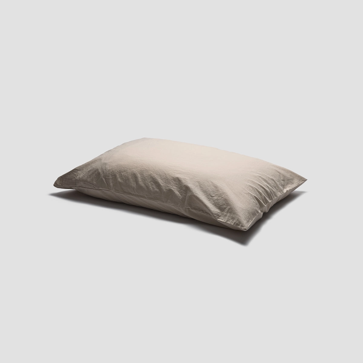 Parchment Washed Cotton Percale Pillowcases (Pair)