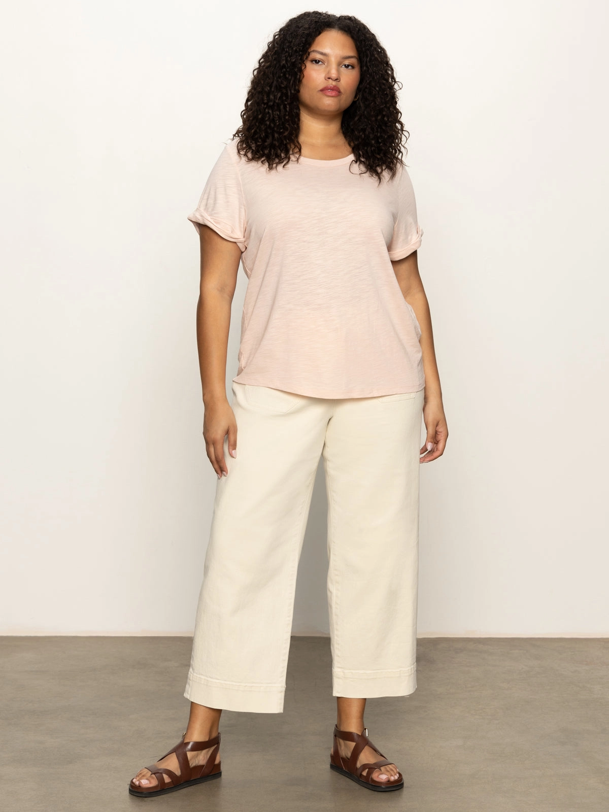 Perfect Tee Remix Earth Pink Extended Sizing